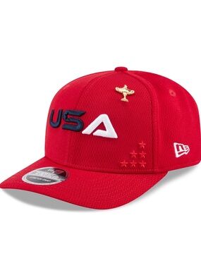 NEW ERA
2025 Ryder Cup Team USA Flag 9Seventy Stretch Snap Golf Hat
